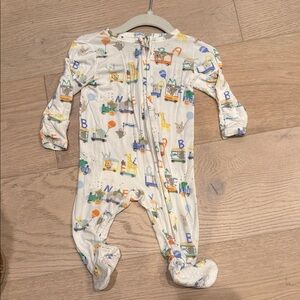 Angel Dear ABC 2 Way Zipper Footie